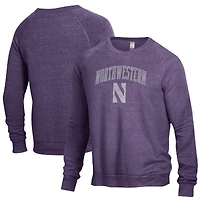 Men's Purple Northwestern Wildcats The Champ Crewneck Pullover Sweatshirt