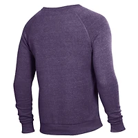 Men's Purple Northwestern Wildcats The Champ Crewneck Pullover Sweatshirt