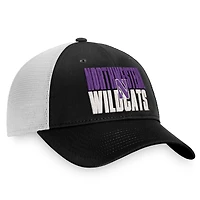 TOP NWSTRN NOIR BLANC NCAA TOP STOCKPILE TRUCKER HATMENSTR