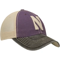 Men's Top of the World Purple/Tan Northwestern Wildcats Offroad Trucker Hat
