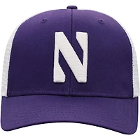 Men's Top of the World Purple/White Northwestern Wildcats Trucker Snapback Hat