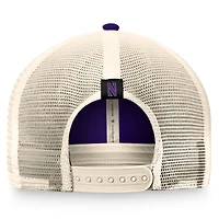 Casquette réglable pour hommes Top of the World Purple Northwestern Wildcats Refined Trucker