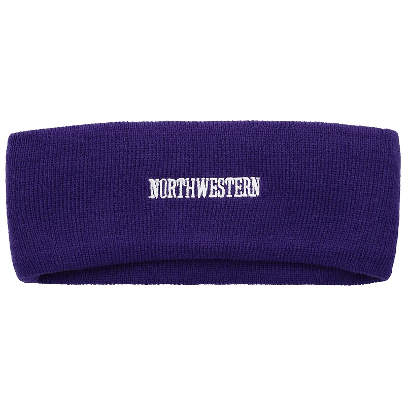 Men's Top of the World Purple Northwestern Wildcats Team Logo Knit Headband