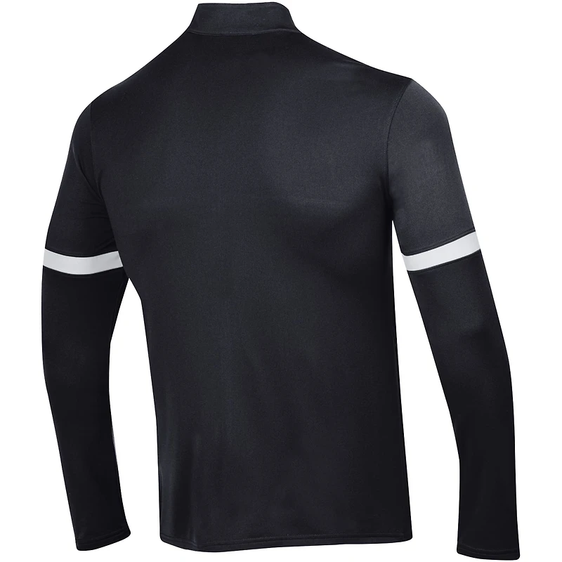 Veste à fermeture éclair intégrale Under Armour Northwestern Wildcats Assist Warm Up pour homme, noire