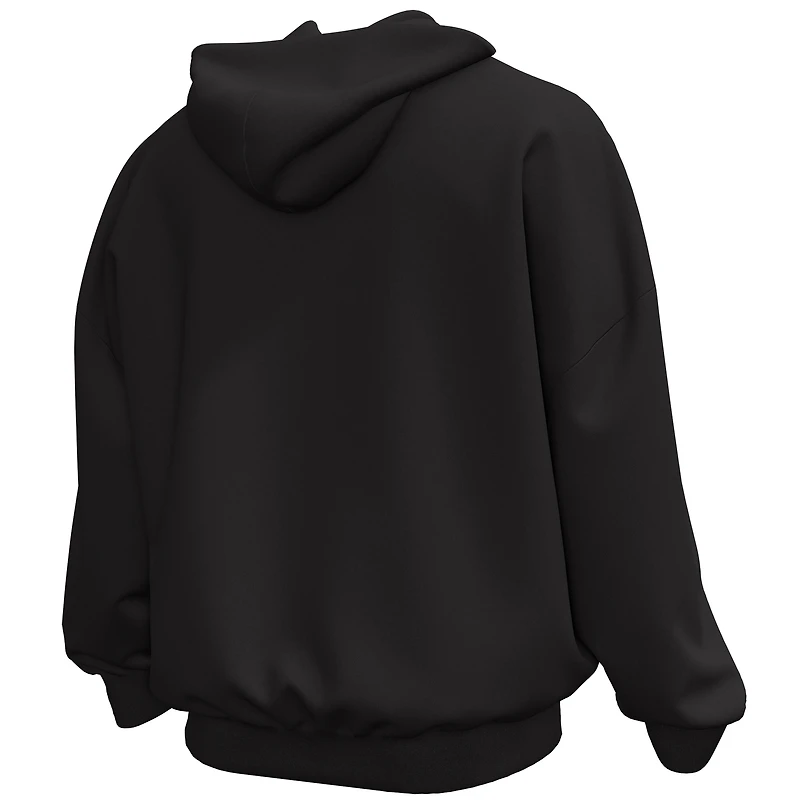 Men's Under Armour Black Northwestern Wildcats City Icon Fleece Performance Hoodie