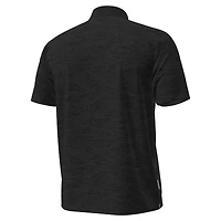 Men's Under Armour Black Northwestern Wildcats Drive Camo Jacquard Polo
