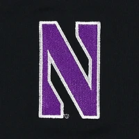 Men's Under Armour Black Northwestern Wildcats T2 Tipped Performance Polo