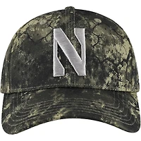 Casquette ajustable Blitzing Performance Camo Northwestern Wildcats pour homme de la collection Freedom Under Armour