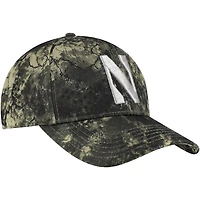 Casquette ajustable Blitzing Performance Camo Northwestern Wildcats pour homme de la collection Freedom Under Armour
