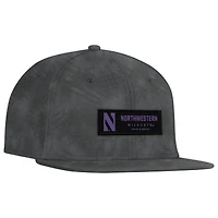 Men's Under Armour Charcoal Northwestern Wildcats Freedom Collection ArmourFuse Snapback Hat