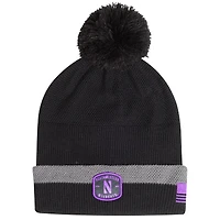 Bonnet à revers et pompon pour homme Under Armour Northwestern Wildcats Freedom Collection Anthracite