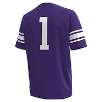 Men's Under Armour #1 Purple Northwestern Wildcats Replica Football Jersey