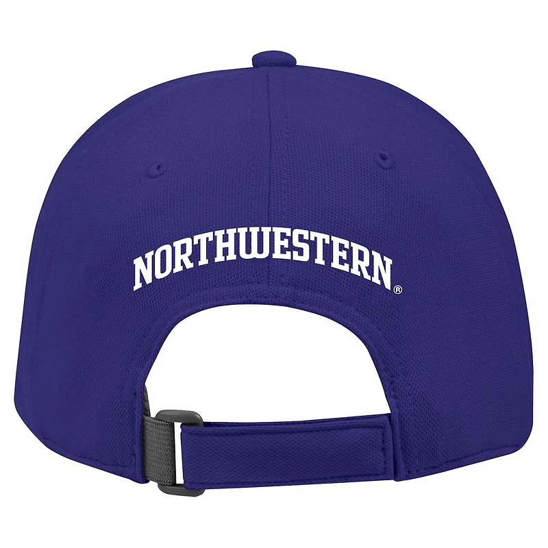 Casquette Under Armour Northwestern Wildcats Iso-Chill Blitzing Accent Flex violette pour homme