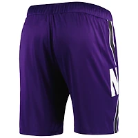 Men's Under Armour Purple Northwestern Wildcats Logo Replica Basketball Shorts