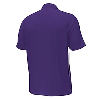 Men's Under Armour Purple Northwestern Wildcats Sideline Title Performance Polo