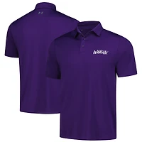 Polo Under Armour violet Northwestern Wildcats T2 Green Special Game pour homme