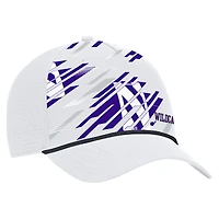 Men's Under Armour  White Northwestern Wildcats College Essentials Driver Rope Iso-Chill Adjustable Hat