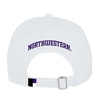 Men's Under Armour  White Northwestern Wildcats Sideline Blitzing Accent Adjustable Hat