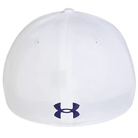 Men's Under Armour  White Northwestern Wildcats Sideline Blitzing Accent Iso-Chill Flex Hat