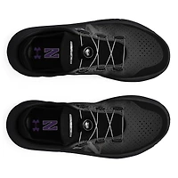 Unisex Under Armour Black Northwestern Wildcats SlipSpeed Running Shoes