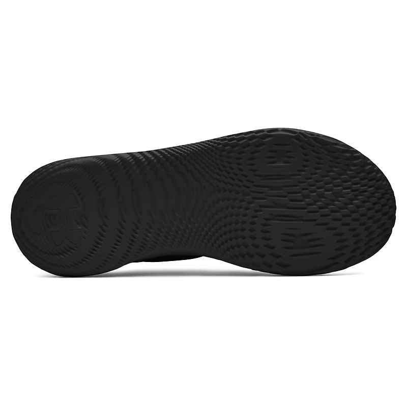 Chaussures de course unisexes Under Armour noires Northwestern Wildcats SlipSpeed