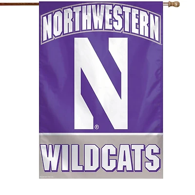 WinCraft Northwestern Wildcats 28" x 40" Full Name Single-Sided Vertical Banner