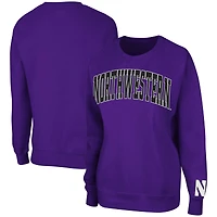 Sweat-shirt à enfiler Colosseum Purple Northwestern Wildcats Campanile pour femme