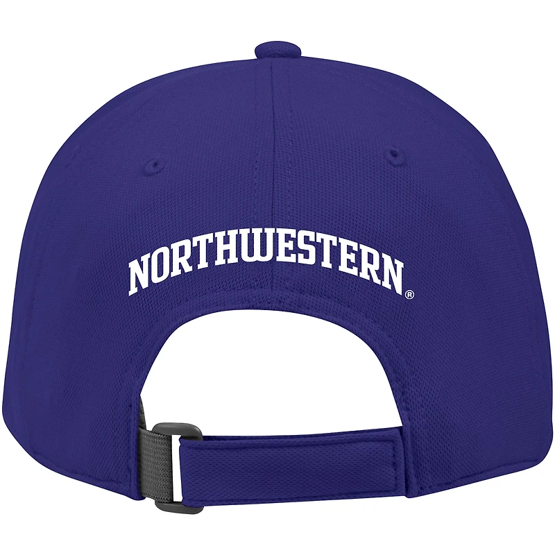Casquette réglable violet Northwestern Wildcats Blitzing Accent Performance pour jeune Under Armour