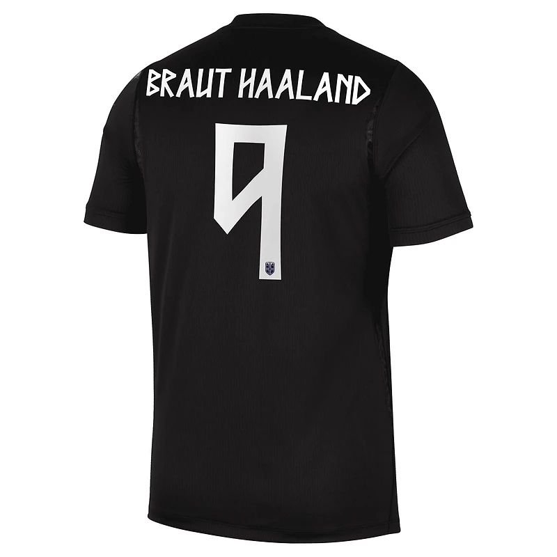 Men's Nike Erling Haaland Red Norway National Team 2026 Home Stadium Replica Jersey