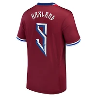 Men's Nike Erling Haaland Red Norway National Team 2024 Home Replica Jersey