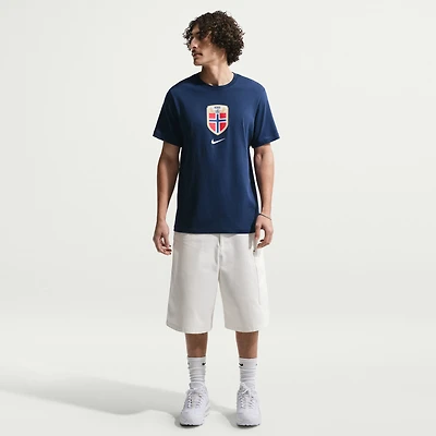 Men's Nike White Norway National Team Crest T-Shirt