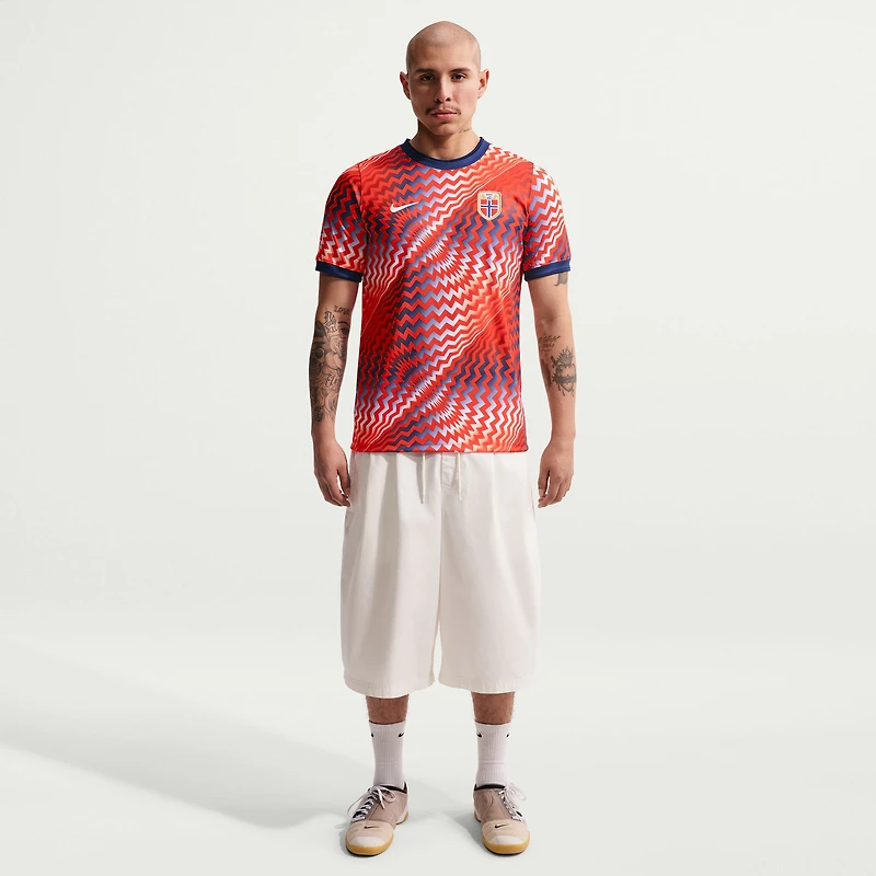 Men's Nike Orange Norway National Team 2026 Academy Pro Pre-Match Top