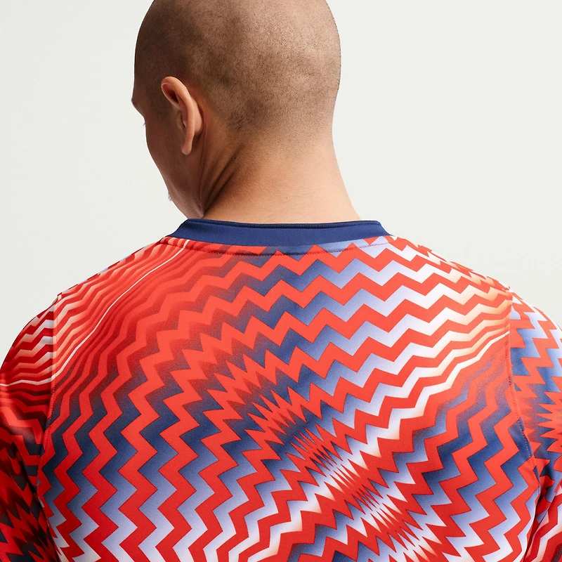 Men's Nike Orange Norway National Team 2026 Academy Pro Pre-Match Top