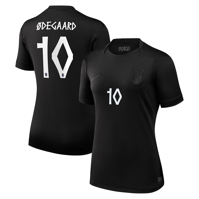 Women's Nike Martin Ødegaard Red Norway National Team 2026 Home Stadium Replica Jersey