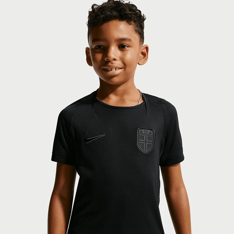 Youth Nike  Black Norway National Team 2026 Away Stadium Replica Jersey