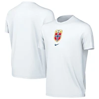 Youth Nike Blue Norway National Team Crest T-Shirt