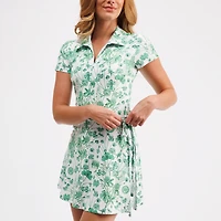 Smith & Quinn Green Notre Dame Fighting Irish Ivy Wrap Dress