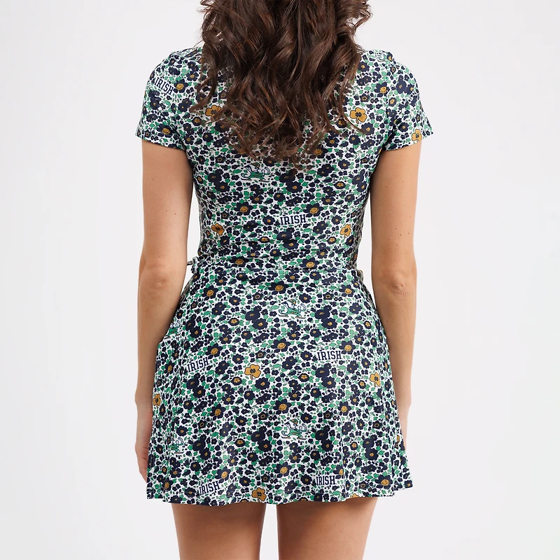 Robe portefeuille bleu marine Smith & Quinn Notre Dame Fighting Irish Ivy