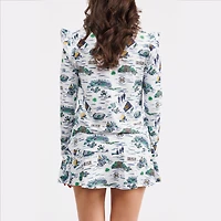 Smith & Quinn White Notre Dame Fighting Irish Tailgate Grayson Quarter-Zip Top