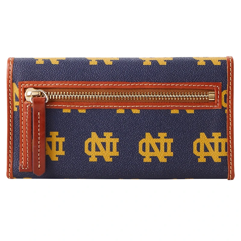 Pochette continentale Dooney & Bourke Notre Dame Fighting Irish Signature