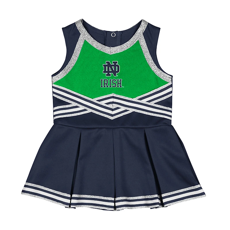 Girls Infant Colosseum Navy Notre Dame Fighting Irish Lollipop Park Cheer Dress