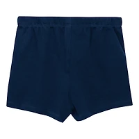 Ensemble T-shirt à col en V et short Outerstuff bleu marine/blanc Notre Dame Fighting Irish pour fille (taille préscolaire)
