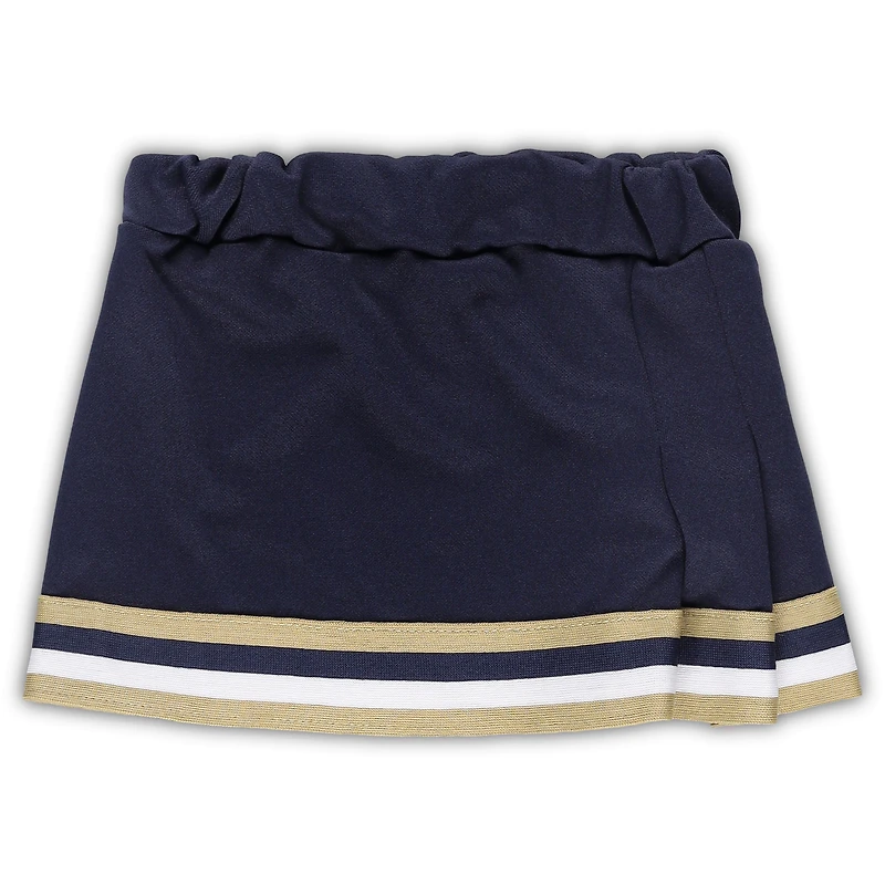 Ensemble haut et jupe 2 pièces bleu marine Notre Dame Fighting Irish pour filles