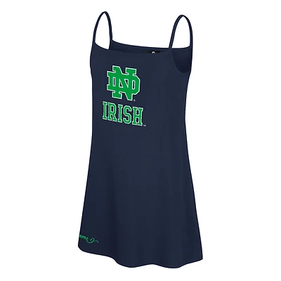 Robe débardeur Brook pour filles du Colisée bleu marine de Notre Dame Fighting Irish