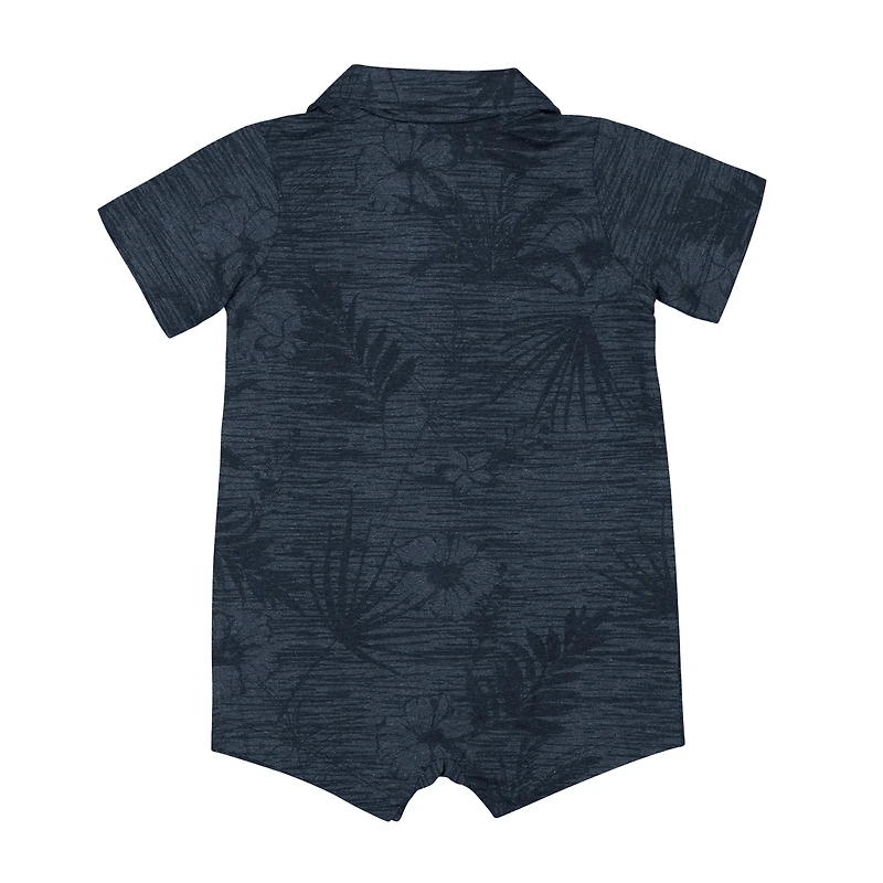 Barboteuse pour bébé Colosseum Navy Notre Dame Fighting Irish Fern