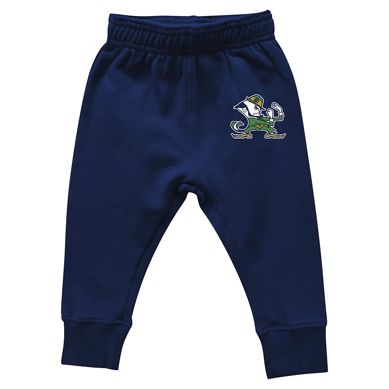 Infant Wes & Willy Notre Dame Fighting Irish Colorblock Pullover Hoodie and Sweatpants Set