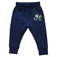 Infant Wes & Willy Notre Dame Fighting Irish Colorblock Pullover Hoodie and Sweatpants Set