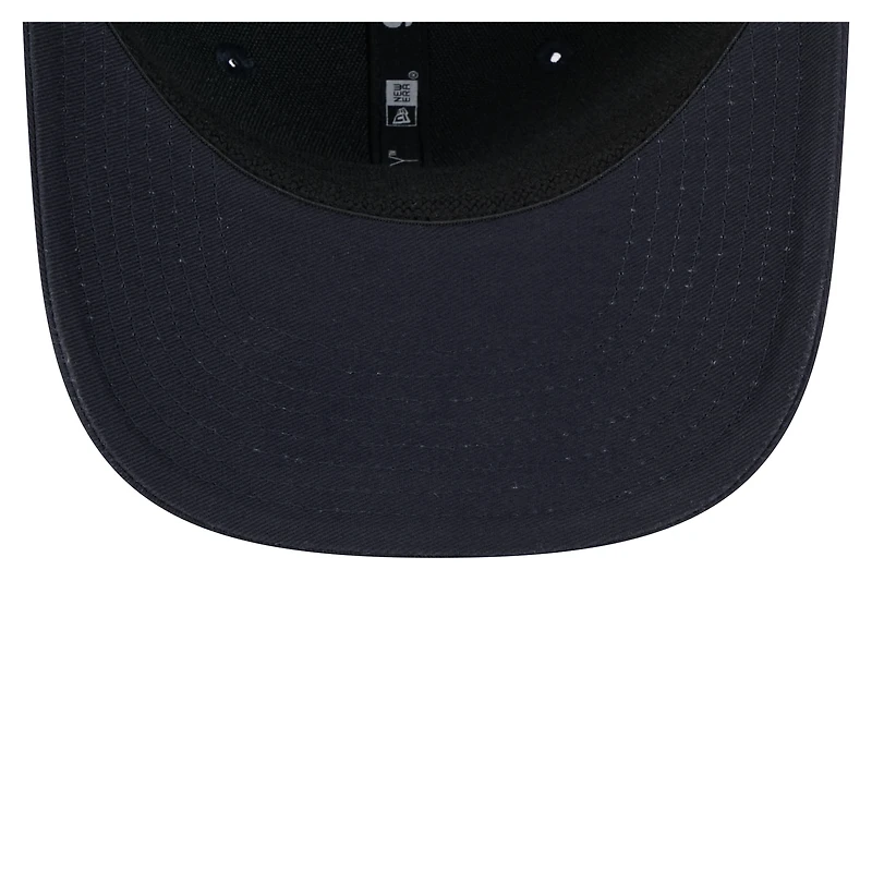 Men's New Era Navy Notre Dame Fighting Irish 9SEVENTY Stretch-Snap Adjustable Hat