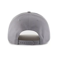 Casquette ajustable grise « 47 » pour homme, style Notre Dame Fighting Irish, style contemporain Basics, avec nœud en corde