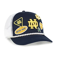 Men's '47  Navy/White Notre Dame Fighting Irish Rally On Hitch Adjustable Hat